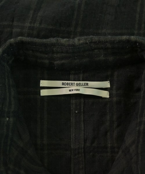 robert geller（ロバートゲラー）カジュアルシャツ 黒 サイズ:46(M位) メンズ/2200637667043