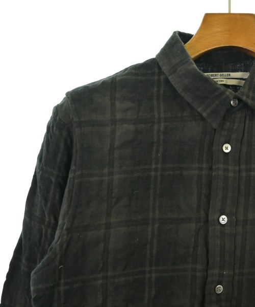 robert geller（ロバートゲラー）カジュアルシャツ 黒 サイズ:46(M位) メンズ/2200637667043