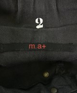 m.a+（エムエークロス）デニムパンツ 黒 サイズ:2(M位) メンズ/2200614836011