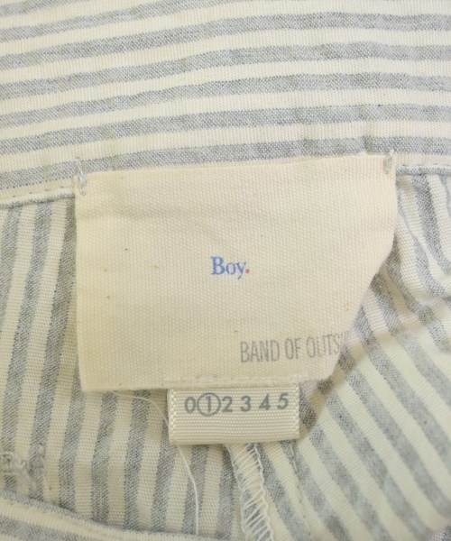 BOY.BAND OF OUTSIDERS（ボーイバンドオフアウトサイダース）ショートパンツ グレー サイズ:1(S位) レディース/2200618172047