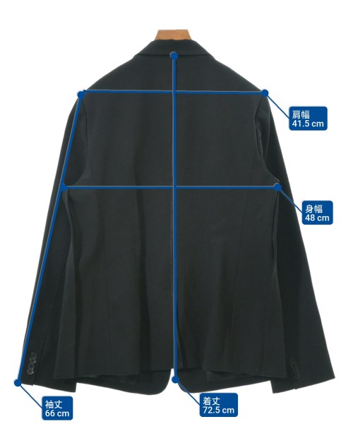 10CROSBY DEREK LAM（テン　クロスビー　デレク　ラム）カジュアルジャケット 黒 サイズ:16(XXL位) レディース/2200594325086