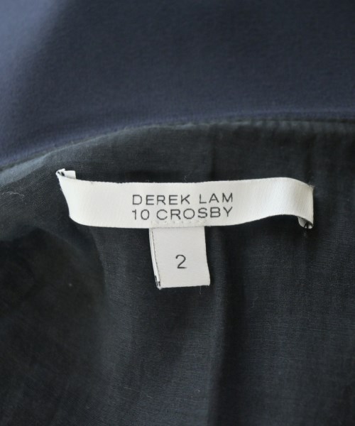 10CROSBY DEREK LAM（テン　クロスビー　デレク　ラム）ブラウス 紺 サイズ:2(M位) レディース/2200655324089