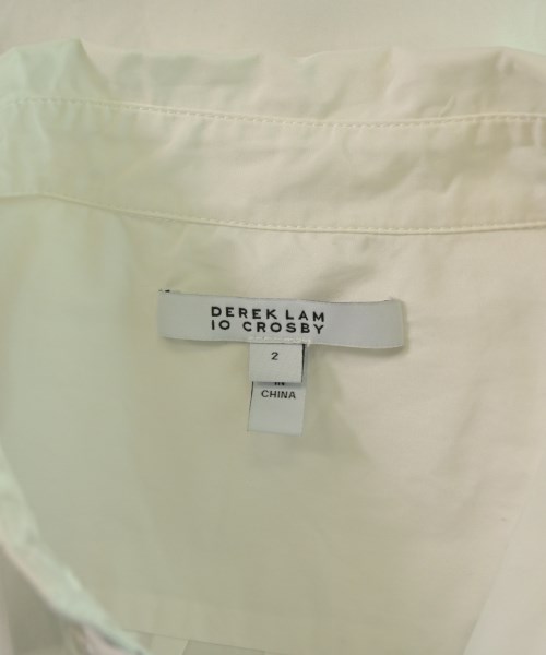 10CROSBY DEREK LAM（テン　クロスビー　デレク　ラム）カジュアルシャツ 白 サイズ:2(M位) レディース/2200656110018