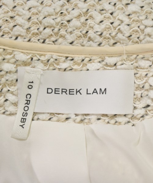 10CROSBY DEREK LAM（テン　クロスビー　デレク　ラム）ノーカラージャケット 白 サイズ:2(M位) レディース/2200715496350