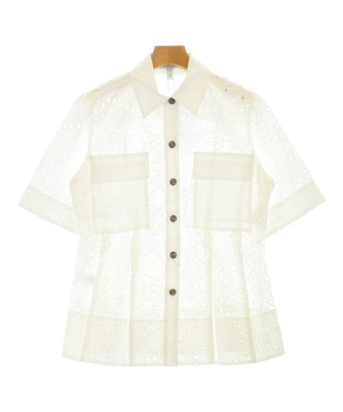 10CROSBY DEREK LAM(テン　クロスビー　デレク　ラム)カジュアルシャツ 白 サイズ:S/2200702431203