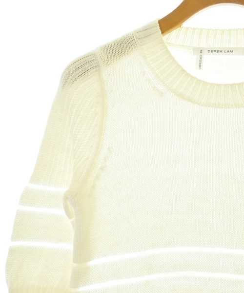 10CROSBY DEREK LAM（テン　クロスビー　デレク　ラム）ニット・セーター 白 サイズ:S レディース/2200707423104