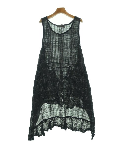 Barbara Lang(バーバラ　ラング)ベスト 黒 サイズ:F/2200666906090