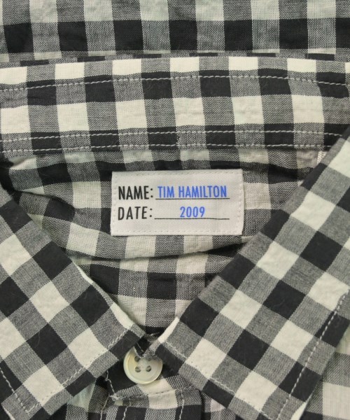 TIM HAMILTON（ティムハミルトン）カジュアルシャツ 黒 サイズ:XS メンズ/2200627521416