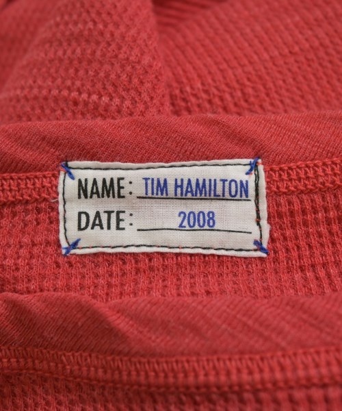 TIM HAMILTON（ティムハミルトン）Tシャツ・カットソー 赤 サイズ:S メンズ/2200625280292