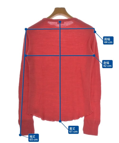 TIM HAMILTON（ティムハミルトン）Tシャツ・カットソー 赤 サイズ:S メンズ/2200625280292