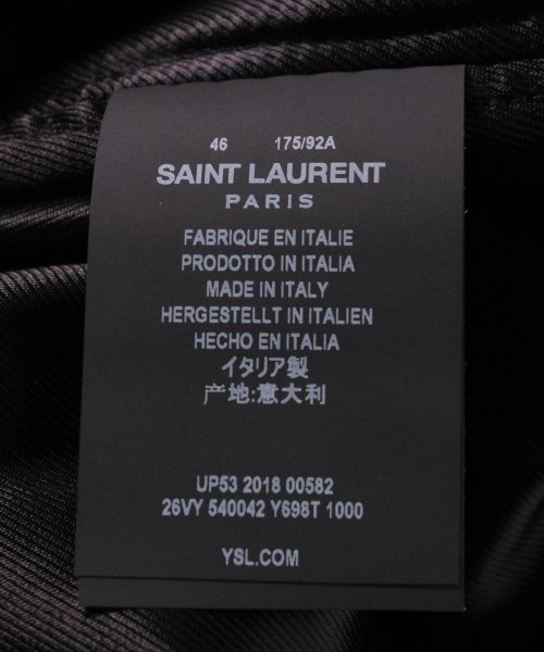 Saint Laurent Paris（サンローラン パリ）ブルゾン 黒 サイズ:46(M位 