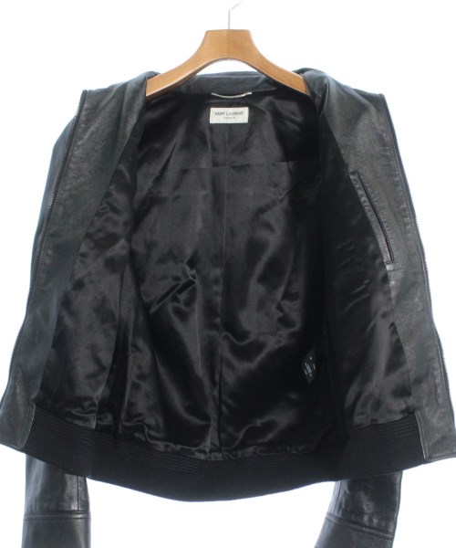 Saint Laurent Paris (サンローランパリ) スウェードブルゾン ブラック サイズ:46