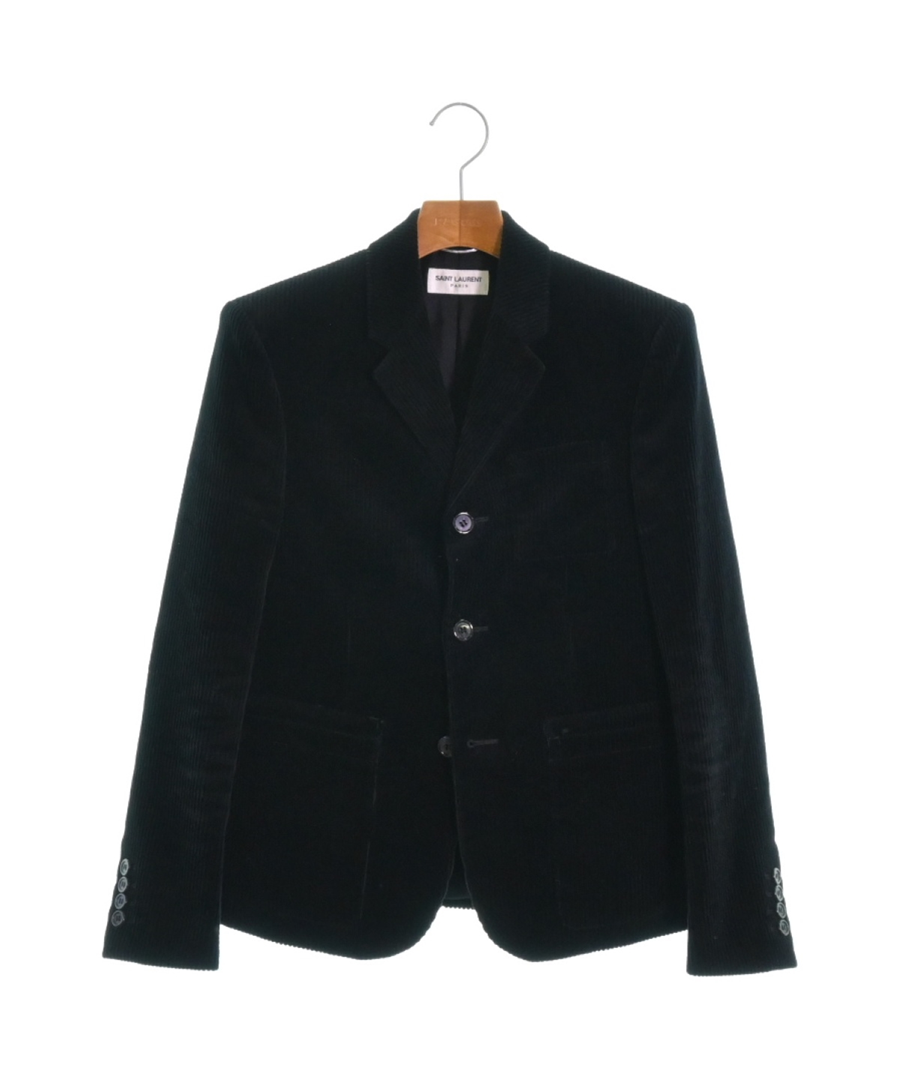 パリ男 SAINT LAURENT PARIS（サンローランパリ）ジャケット 黒 サイズ
