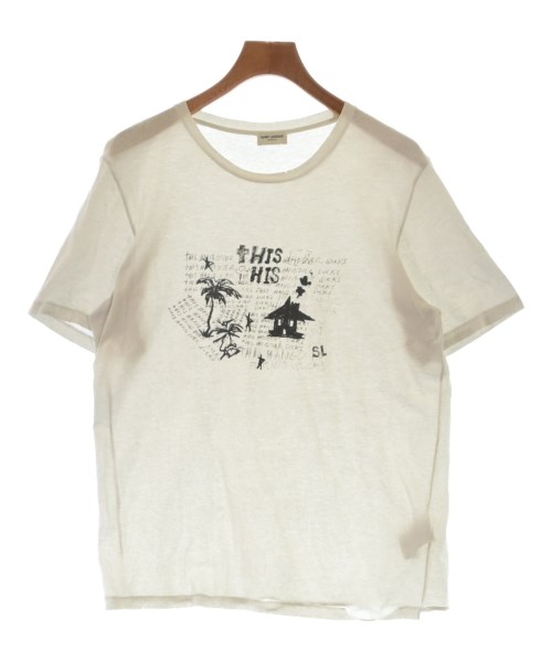 SAINT LAURENT PARIS（サンローランパリ）Tシャツ・カットソー 白