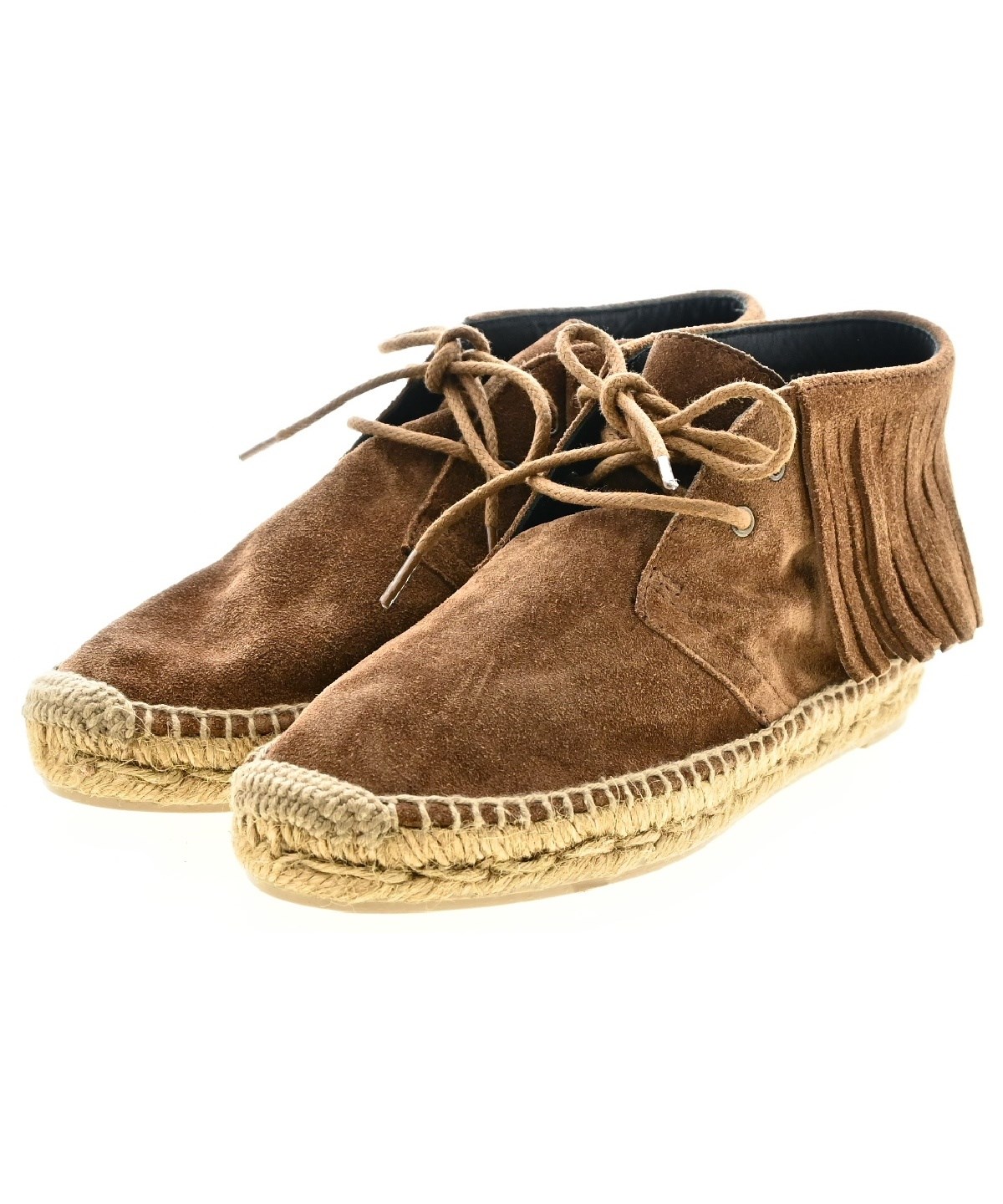 SAINT LAURENT PARIS（サンローランパリ）ブーツ 茶 サイズ:EU34