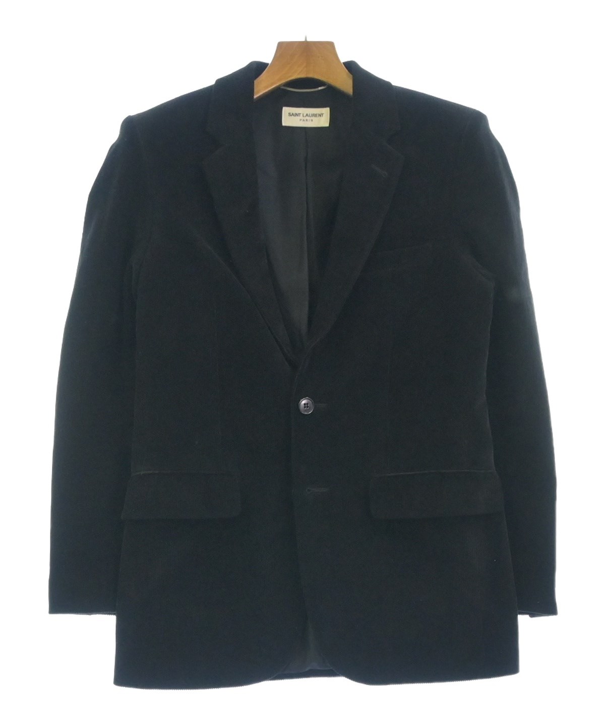 SAINT LAURENT サンローラン　ブラック ジャケット　44 SAINT LAURENT PARIS（サンローランパリ）カジュアルジャケット 黒
