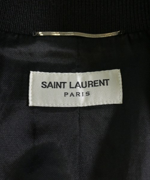SAINT LAURENT PARIS（サンローランパリ）スタジャン 黒 サイズ:46(S位) メンズ/2200634850028