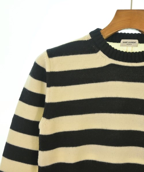 SAINT LAURENT PARIS（サンローランパリ）ニット・セーター 白 サイズ:XS メンズ/2200624376019