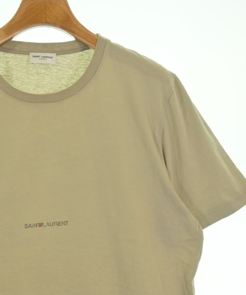 SAINT LAURENT PARIS（サンローランパリ）Tシャツ・カットソー ベージュ サイズ:XS レディース/2200635733016