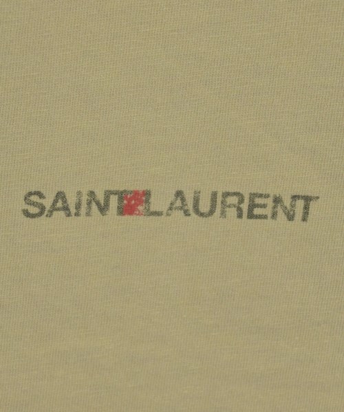 SAINT LAURENT PARIS（サンローランパリ）Tシャツ・カットソー ベージュ サイズ:XS レディース/2200635733016
