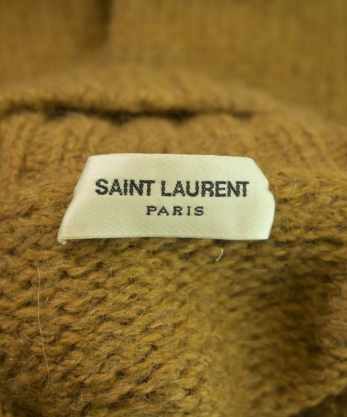 SAINT LAURENT PARIS（サンローランパリ）ニット・セーター 茶 サイズ:S レディース/2200636002050