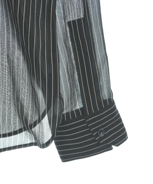 SAINT LAURENT PARIS（サンローランパリ）カジュアルシャツ 黒 サイズ:39(M位) レディース/2200636215023