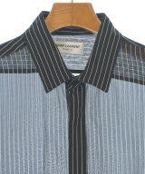 SAINT LAURENT PARIS（サンローランパリ）カジュアルシャツ 黒 サイズ:39(M位) レディース/2200636215023