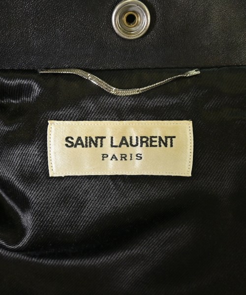 SAINT LAURENT PARIS（サンローランパリ）ライダース 黒 サイズ:44(S位) メンズ/2200636410022