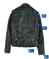 SAINT LAURENT PARIS（サンローランパリ）ライダース 黒 サイズ:44(S位) メンズ/2200636410022