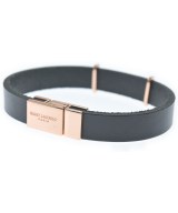 SAINT LAURENT PARIS（サンローランパリ）ブレスレット・バングル 黒 サイズ:- レディース/2200619599133