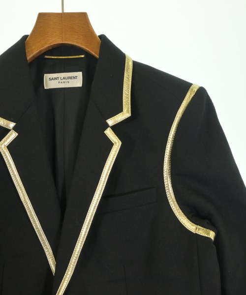 SAINT LAURENT PARIS（サンローランパリ）テーラードジャケット 黒 サイズ:40(M位) レディース/2200623718018