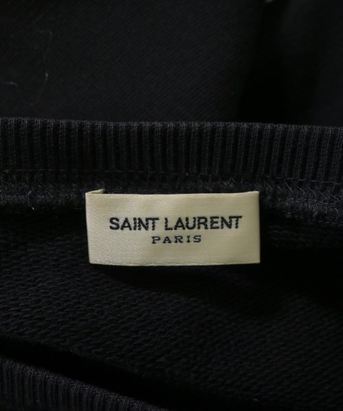 SAINT LAURENT PARIS（サンローランパリ）スウェット 黒 サイズ:XS メンズ/2200636749054