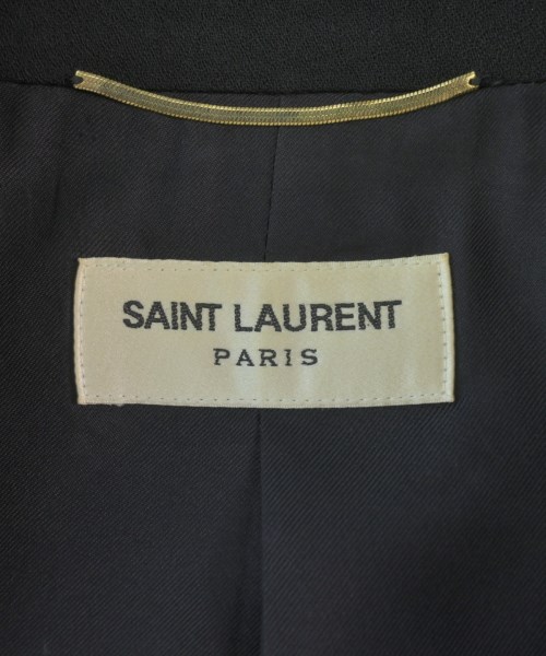 SAINT LAURENT PARIS（サンローランパリ）テーラードジャケット 黒 サイズ:34(XXS位) レディース/2200636807037