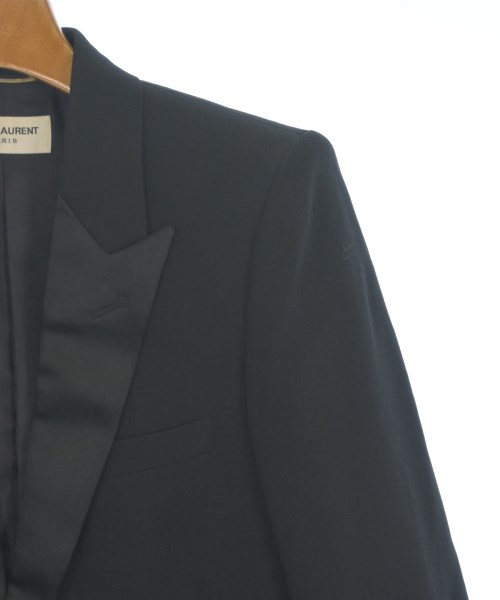 SAINT LAURENT PARIS（サンローランパリ）テーラードジャケット 黒 サイズ:34(XXS位) レディース/2200636807037