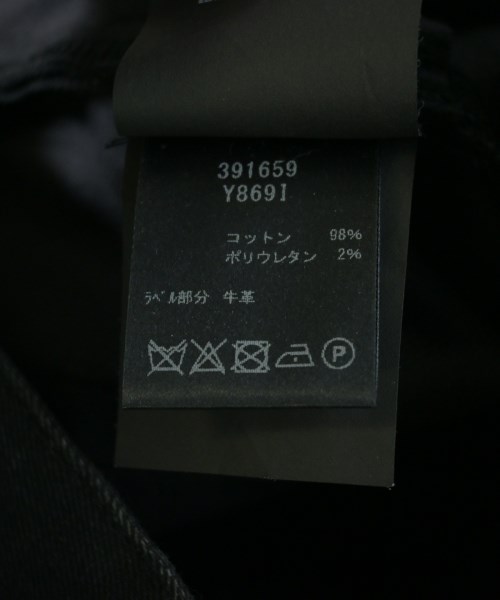 SAINT LAURENT PARIS（サンローランパリ）デニムパンツ 黒 サイズ:30(M位) メンズ/2200637327015