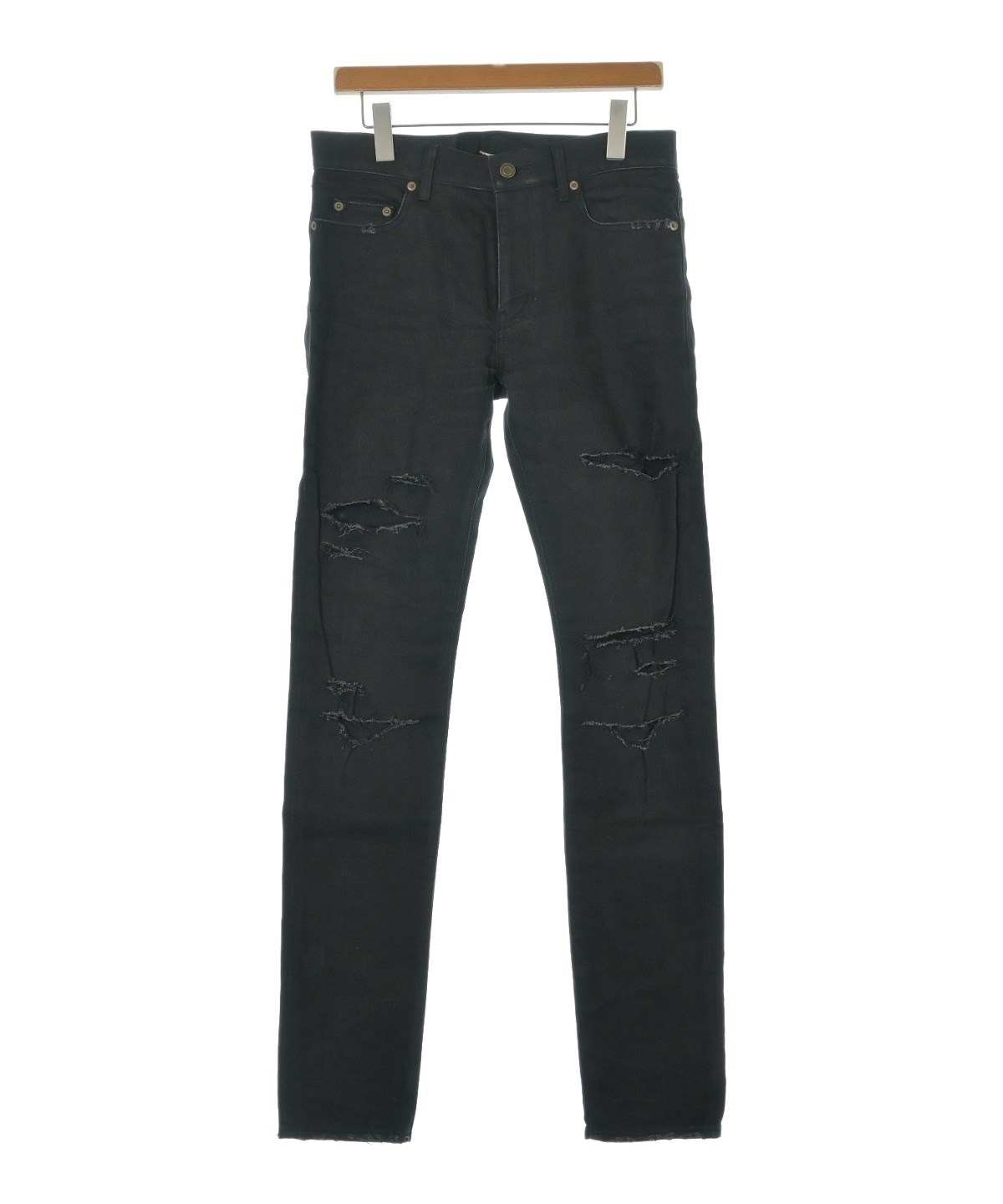 SAINT LAURENT PARIS（サンローランパリ）デニムパンツ 黒 サイズ:30(M