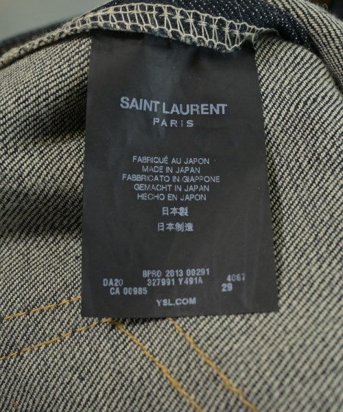 SAINT LAURENT PARIS（サンローランパリ）デニムパンツ 紺 サイズ:29(L位) レディース/2200637327022