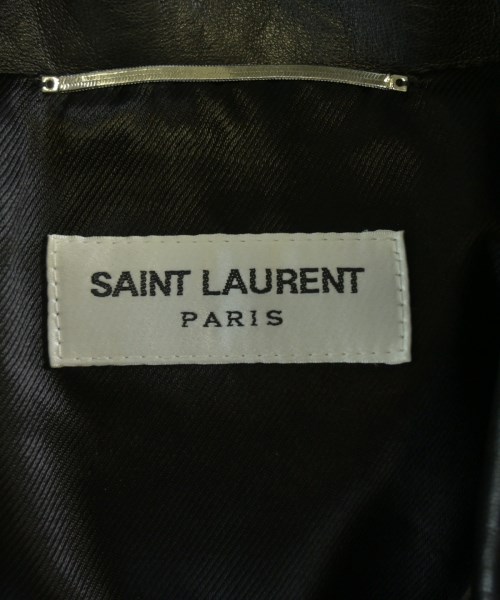 SAINT LAURENT PARIS（サンローランパリ）ライダース 黒 サイズ:54(XXL位) メンズ/2200638244014