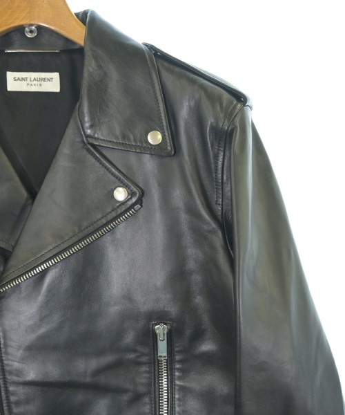 SAINT LAURENT PARIS（サンローランパリ）ライダース 黒 サイズ:54(XXL位) メンズ/2200638244014