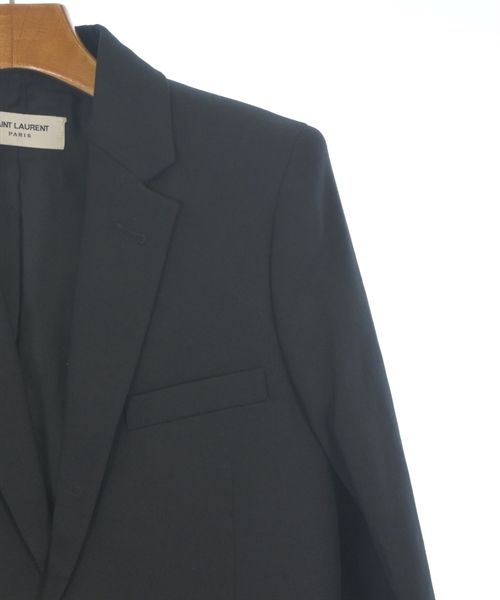 SAINT LAURENT PARIS（サンローランパリ）テーラードジャケット 黒 サイズ:36(XS位) レディース/2200638479119