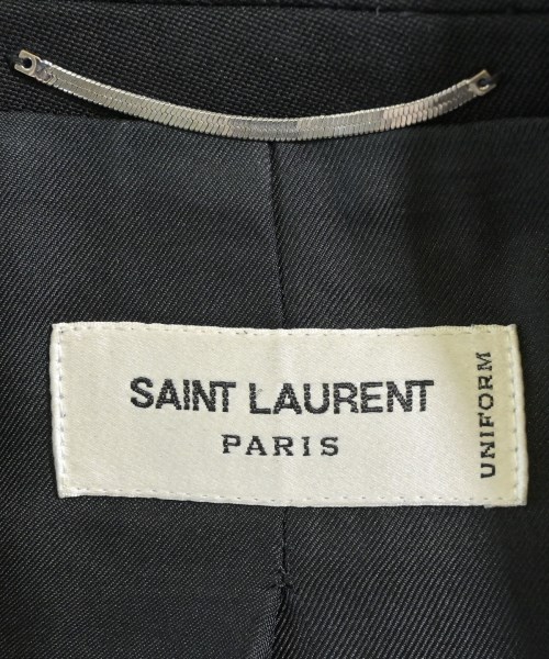 SAINT LAURENT PARIS（サンローランパリ）テーラードジャケット 黒 サイズ:46(M位) メンズ/2200639710013