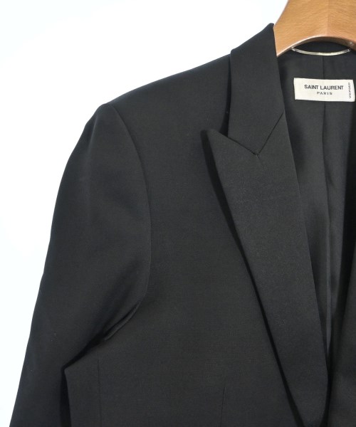 SAINT LAURENT PARIS（サンローランパリ）テーラードジャケット 黒 サイズ:46(M位) メンズ/2200639710013