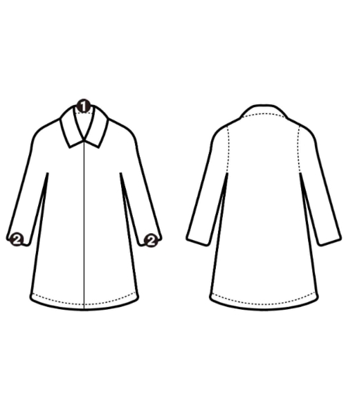 SAINT LAURENT PARIS（サンローランパリ）チェスターコート 黒 サイズ:36(S位) レディース/2200640558017