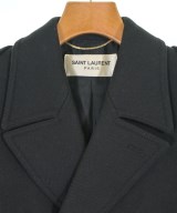 SAINT LAURENT PARIS（サンローランパリ）チェスターコート 黒 サイズ:36(S位) レディース/2200640558017