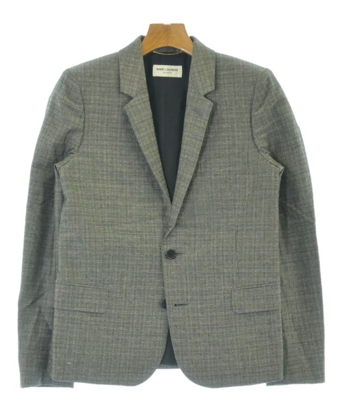 SAINT LAURENT PARIS(サンローランパリ)テーラードジャケット グレー サイズ:36(XS位)/2200640654016