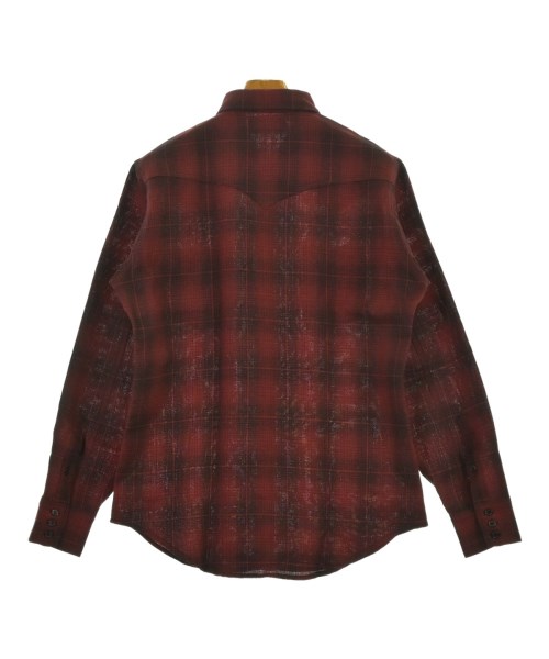 SAINT LAURENT PARIS（サンローランパリ）カジュアルシャツ 赤 サイズ:L メンズ/2200627330032