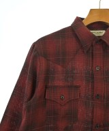 SAINT LAURENT PARIS（サンローランパリ）カジュアルシャツ 赤 サイズ:L メンズ/2200627330032