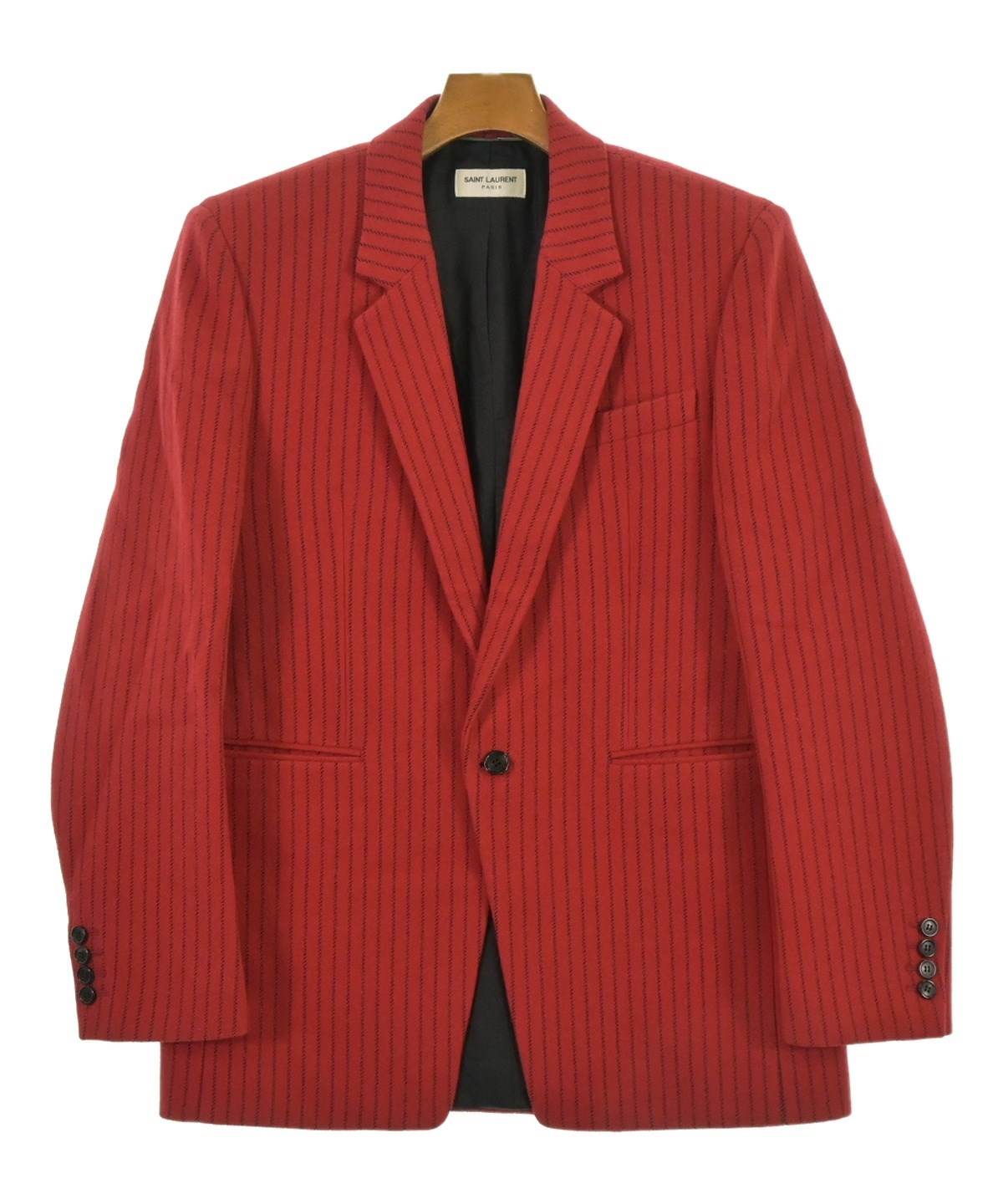 SAINT LAURENT PARIS（サンローランパリ）テーラードジャケット 赤