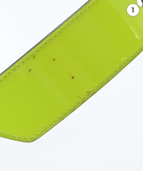 SAINT LAURENT PARIS（サンローランパリ）ベルト 黄 サイズ:- レディース/2200642071149