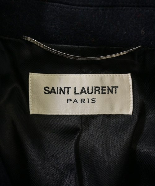 SAINT LAURENT PARIS（サンローランパリ）ピーコート 紺 サイズ:-(S位) メンズ/2200642935014